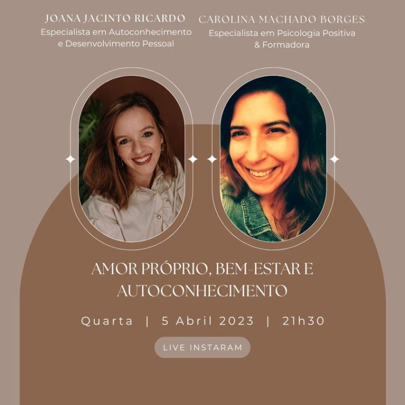 Jornadas do autoconhecimento | Carolina Machado Borges