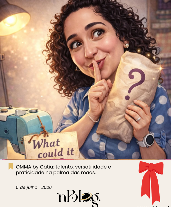 OMMA by Cátia: talento, versatilidade e praticidade na palma das mãos.